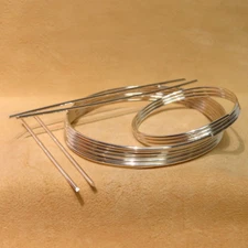 99.995%+ Ultra Pure Colloidal Silver Wire • 12 Gauge Wire • USA • Choose Length