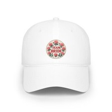 HAT-Team Bride-Low Profile Baseball Cap, Wedding, Bridal Party Accessory