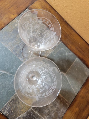 Rock Sharpe 2010-21 Water Goblets Glasses 7 3/4" - Picture 3 of 3