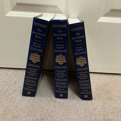 ヘブライ語 ギリシャ語 英語 対訳聖書 Interlinear Bible 洋書 The Interlinear Bible Greek English Volumes 2-4 Jay P. Green
