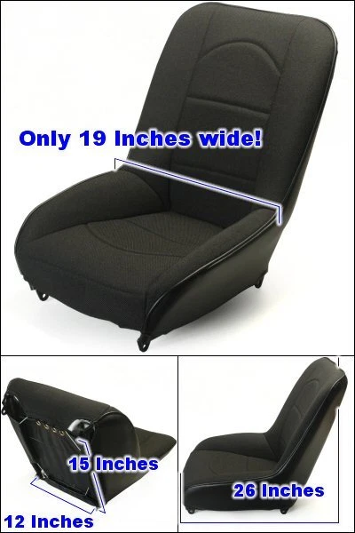 Low back dune 2024 buggy seats