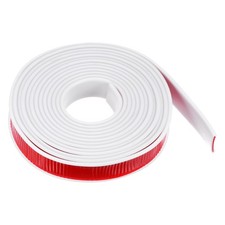Edge Banding 28mm x 6M Flexible TPE Self Adhesive U-Shape Veneer Tape White