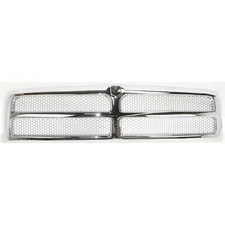 For Dodge Ram 150025003500 1999-2002 Grille Chrome Shellpainted Silver For Dodge Ram 150025003500 1999-2002 Grille Chrome Shellpainted Silver