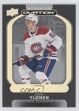 2021-22 Upper Deck Ovation Rookies Standing 468/500 Jesse Ylonen #136 vm9