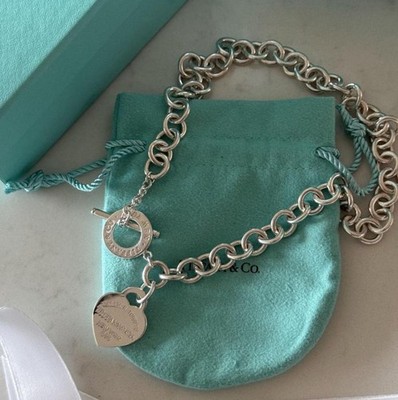 Tiffany & Co. Return to Tiffany Heart Tag Pendant Necklace Toggle