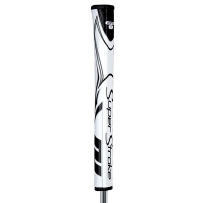 Golf Putter Grip Zenergy Tour 1.0 No Taper White Black SuperStroke Enhanced