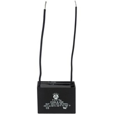 12 mfd Fan Capacitor 250 VAC 2 Wire Terminal Connections Universal Fit