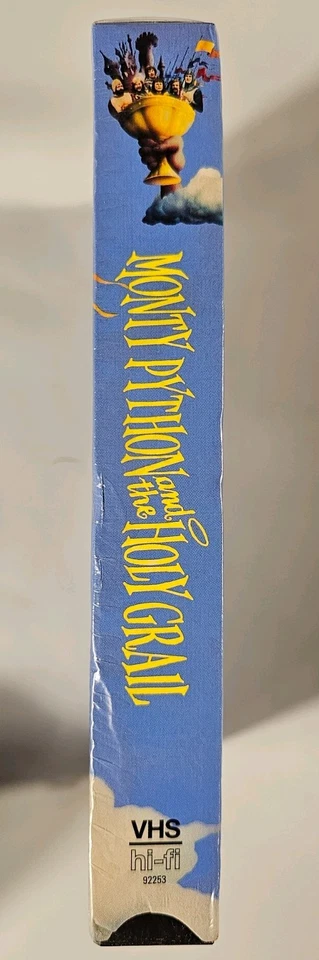 VTG Monty Python and the Holy Grail VHS 1991 New Sealed John Cleese Eric Idle - Image 2 of 4