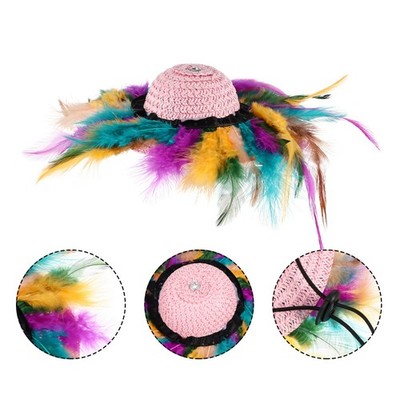Small Pet Headwear Dog Hats for Dogs Halloween Costume Accessory Cosplay