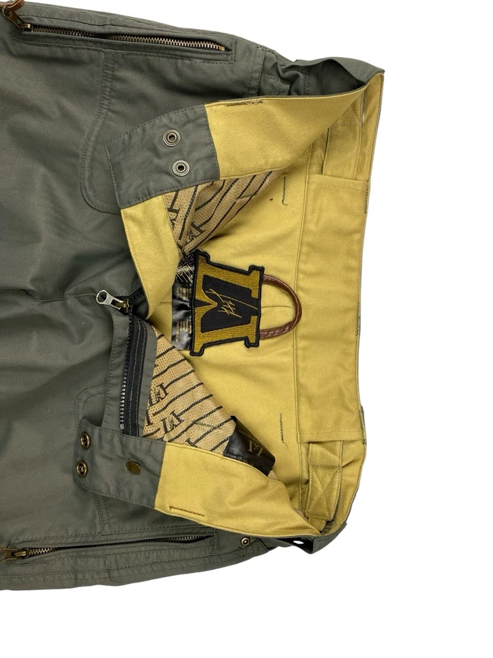 Pantalones de snowboard L1 Premium Outerwear M verde impermeable aislado costuras selladas Foto 2 de 4