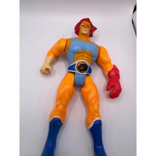 Vintage Thundercats Lion-O Action Figure 1985 LJN Toys 7 Inch Red Hair Orange