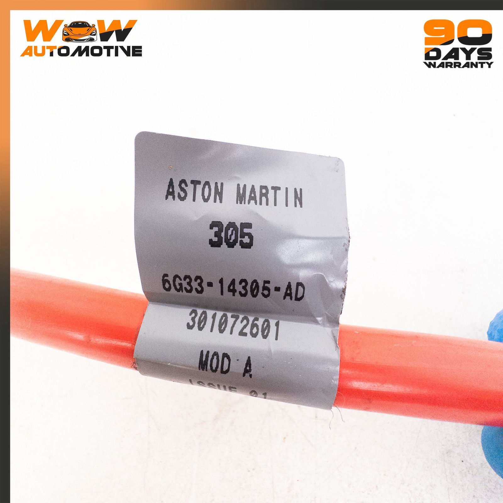 06-16 ASTON MARTIN V8 S VANTAGE BATTERY POSITIVE CABLE WIRE HARNESS BULKHEAD OEM