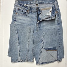 American Eagle Women  s Skinny Jeans High Rise Light Wash Blue Denim Size 0