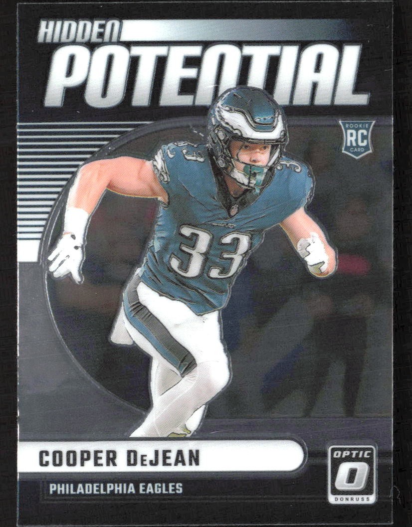 2024 Donruss Optic Cooper DeJean #11 Hidden Potential RC Philadelphia Eagles