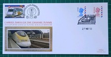 Máquina NVI 2003 Europa y todo el mundo túnel de canal Benham FDC