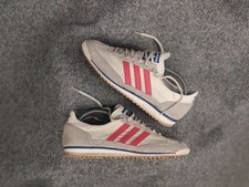 Scarpe da ginnastica vintage Adidas Originals SL 72 Core bianco rosso blu stile Y2K