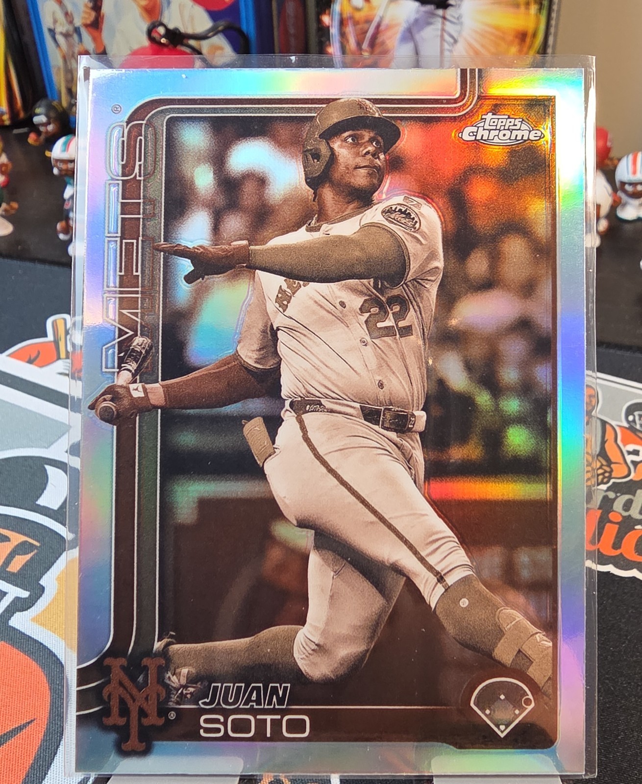 2025 Topps Chrome - Juan Soto #200 Sepia Refractor