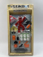 Stikbot by Zing TST620 Figure Action Pack Role Play Weapons Accessories Pack New