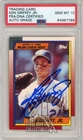 Ken Griffey Jr 1989 Topps Autograph Card #46 PSA/DNA 10