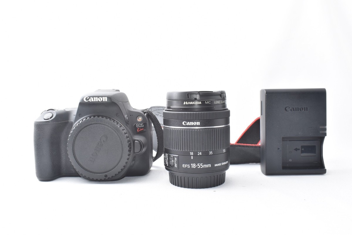 NEAR MINT] Canon EOS Kiss X9 / Rebel SL2 / 200D Black 24.2 MP 18