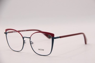 NEW WOOW MEET UP 1 COL 0024 TEAL PINK AUTHENTIC EYEGLASSES 52-18 K1