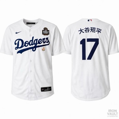 応援グッズ Nike Dodgers OHTANI 2024 World Series Nike Los Angeles Dodgers Shohei Ohtani Kanji Name 2024 World