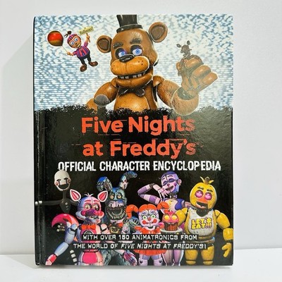 Official Character Encyclopedia Five Nights at Freddy's Hardcover Book Horror