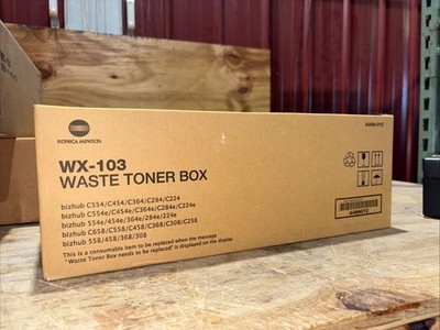 Genuine Konica Minolta WX-103 Waste Toner Box  For Bizhub C554,C454,C364,C284