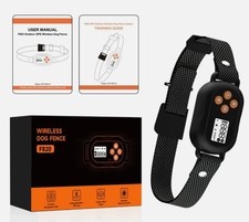 Wireless Dog Fence - F820 GPS ELECTRONIC BOUNDARY FENCE DOG E-COLLAR