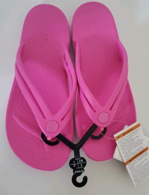 Crocs Crocband Flip Flops Sandals Purple Mens 10 Womens 12 New with Tags Crocs Purple Sandals for Women for sale - eBay main image 2
