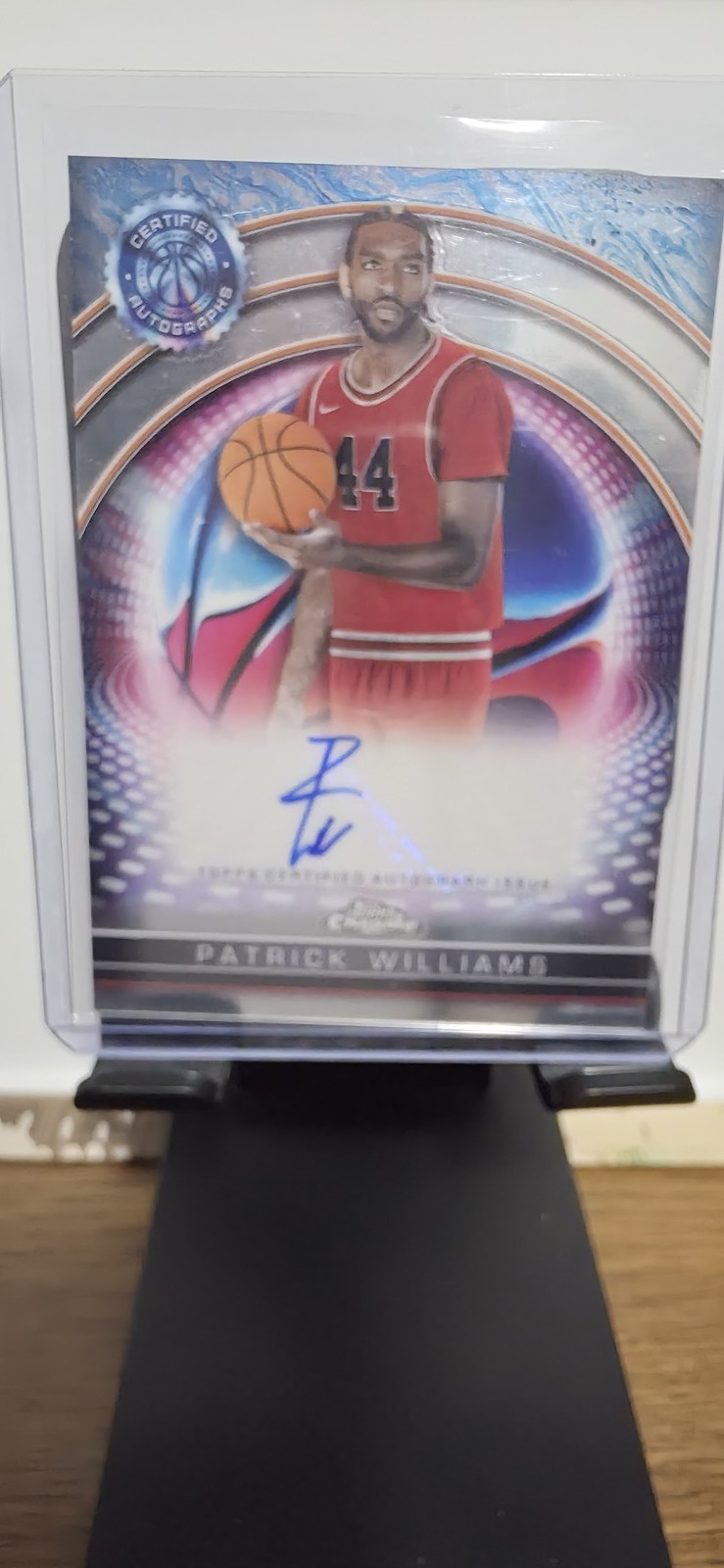2024-25 Topps Chrome #TCAI-PW Patrick Williams Topps Certified Autograph Issue