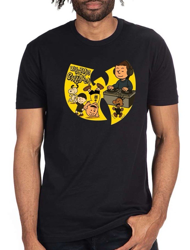 Vintage Tee Shirt Wu Tang Clan Classic Logo Wu Wear Rap Band Gang