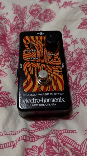 Used Electro-Harmonix EHX Small Stone Analog Phase Shifter Effects Pedal