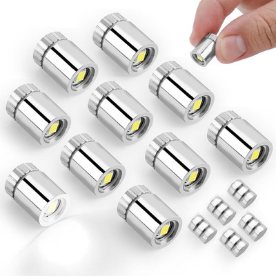 10pcs Micro Led Lights Battery Powered Tiny Lights Small Mini Dollhouse...