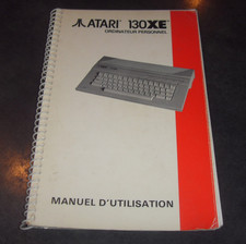 Manuel d'utilisation Atari 130XE ordinateurs 800XL 600XL XEGS livre utilisateur