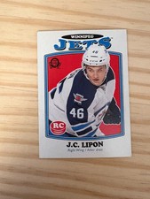 2016-17 O-Pee-Chee Retro #553 J.C. Lipon RC - Winnipeg Jets