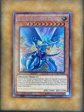 Yugioh Blue-Eyes Shining Dragon LCKC-EN008 Secret Rare 1st Ed NM