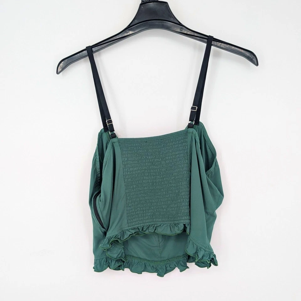 Top camisola Hot Topic Cottagecore para mujer talla 2X con volantes encaje rosa caprichoso Y2K Foto 3 de 4