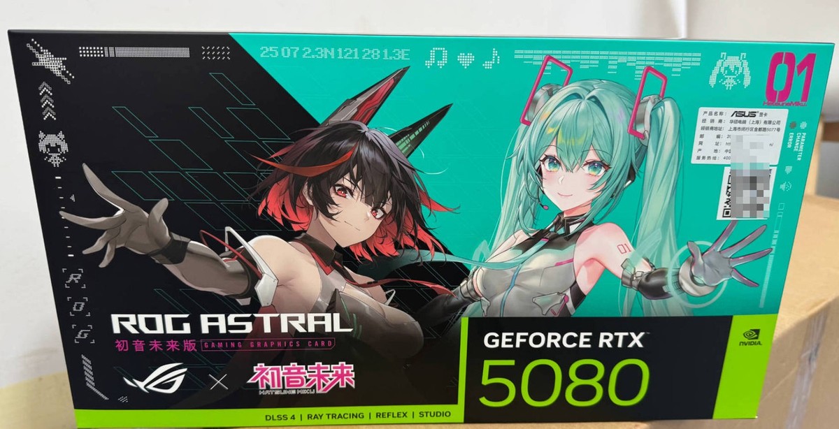 ASUS ROG GeForce RTX 5080 16GB 初音ミク 新品 ROG Strix GeForce RTX 5080 Hatsune Miku Edition | eBay