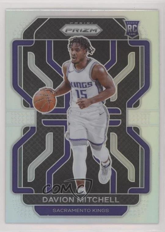 2021-22 Panini Prizm Silver Prizm Davion Mitchell #312 0tr8