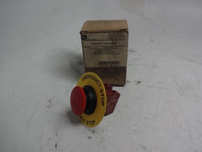 Eec B30-bfp-rn-02es Twist Release Mushroom Operator 30mm Red