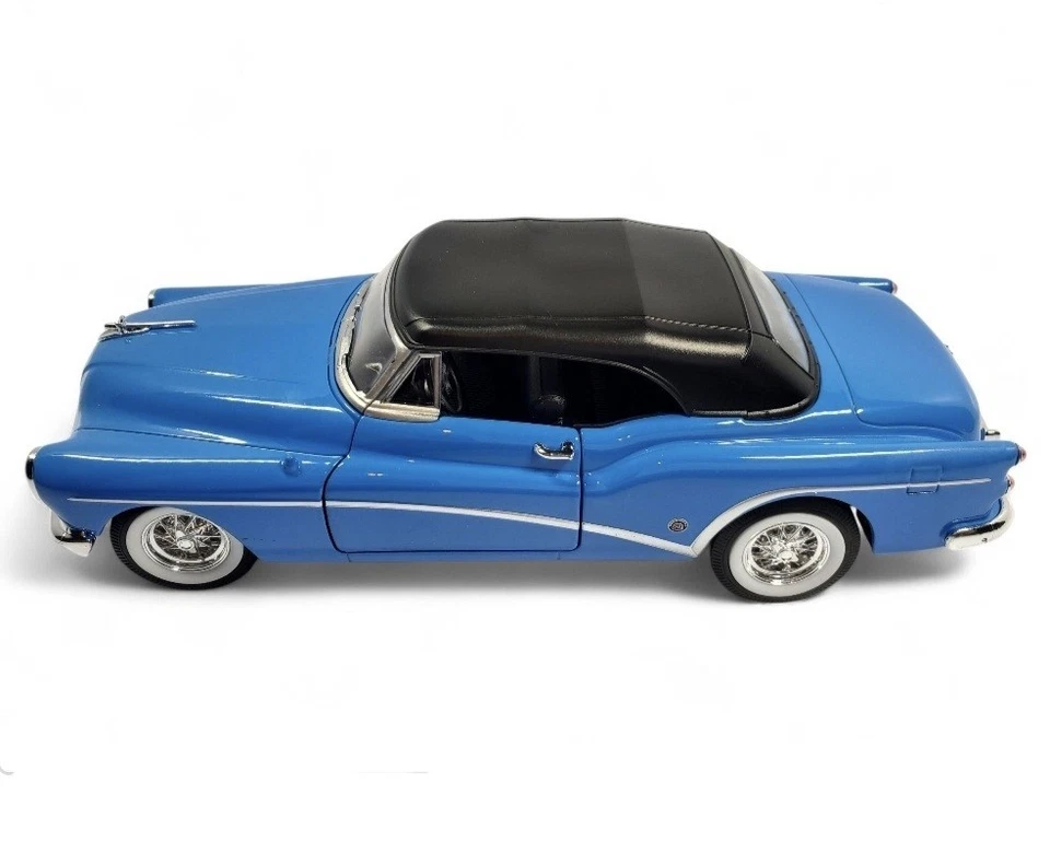 La Habana 1953 BUICK SKYLARK Hardtop  Caribbean Blue 1/24 Scale Metal Greenlight - Image 4 of 4