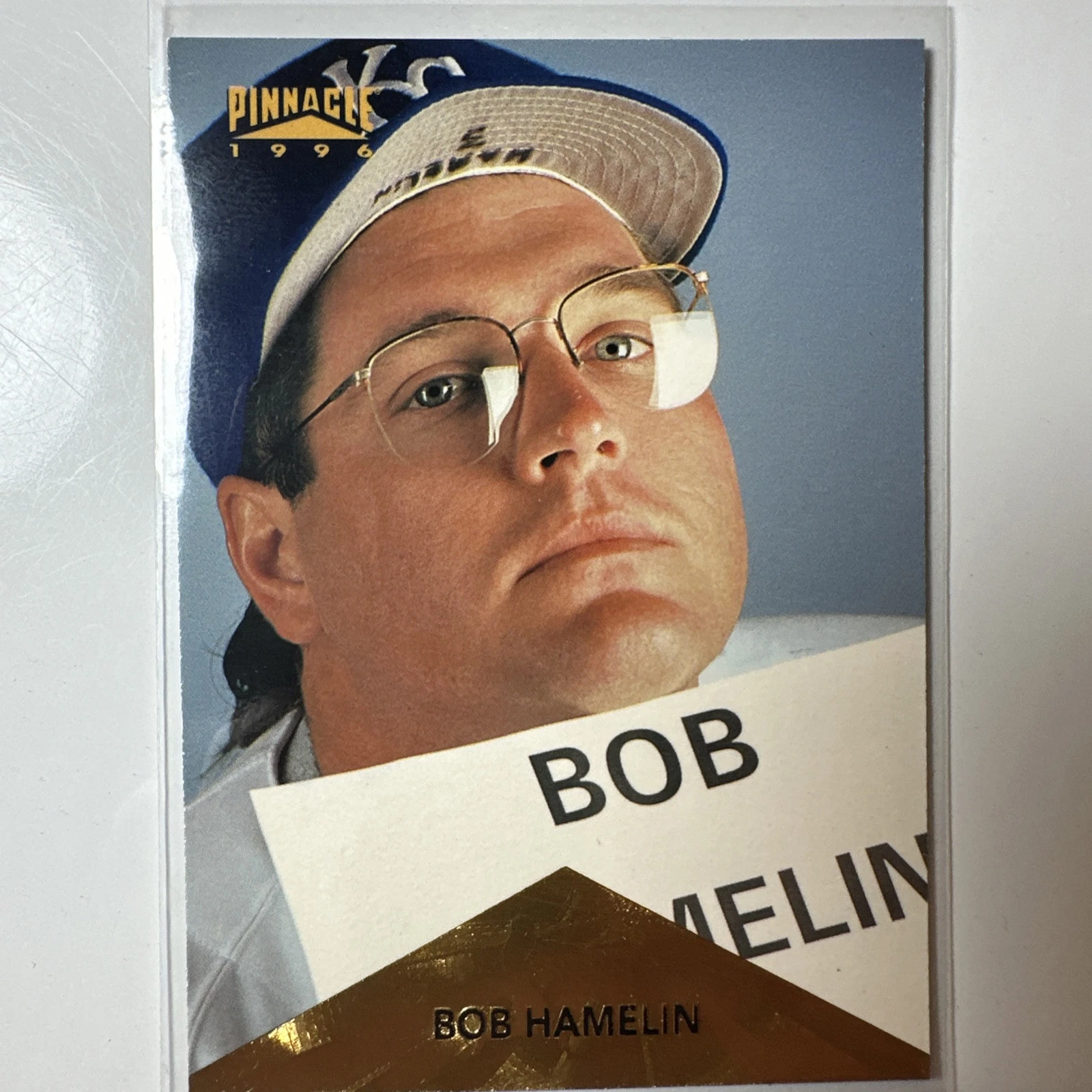 Bob Hamelin trading card