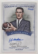 2016 Goodwin Champions Inscriptions 4/25 John Havlicek Hondo #A-JH Auto HOF 0c3