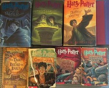 Harry Potter Complete HC/PB  8 Books First Am...