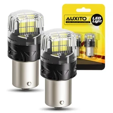 AUXITO 1156 LED Reverse Backup Light Bulbs Super Bright White 6500K 2800LM BRS