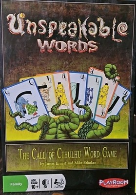 Unspeakable Words -Playroom Entertainment Card Game -complete