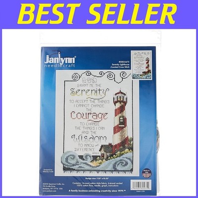 Serenity Lighthouse Cross Stitch Kit