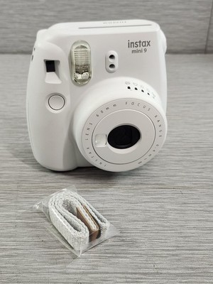 Fujifilm Instax Mini 9 Smokey White Instant Film Camera TESTED 