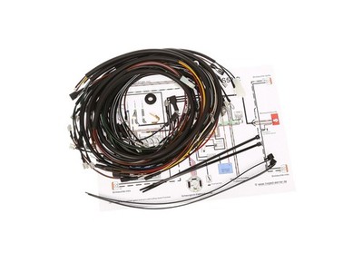 Kabelbaumset S53 Comfort, S53 B für PVL-Zündanlage mit Schaltplan